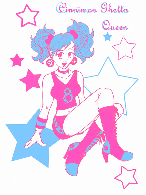 OLDART: Cinnimon Ghetto Queen