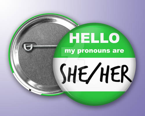 She Pronoun