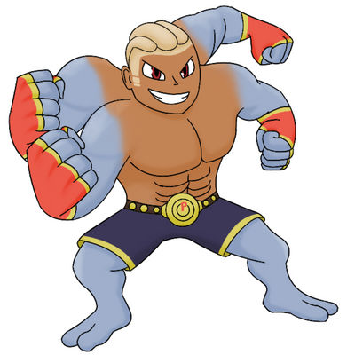 Machamp doodle by CinderDraws815 on DeviantArt