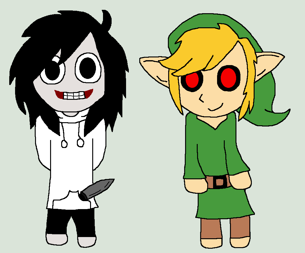 Jeff The Killer And BEN Drowned Doodles