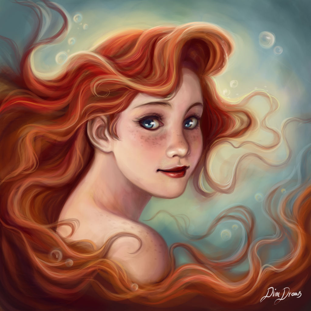 Mermaid Princess by Dim-Draws on DeviantArt