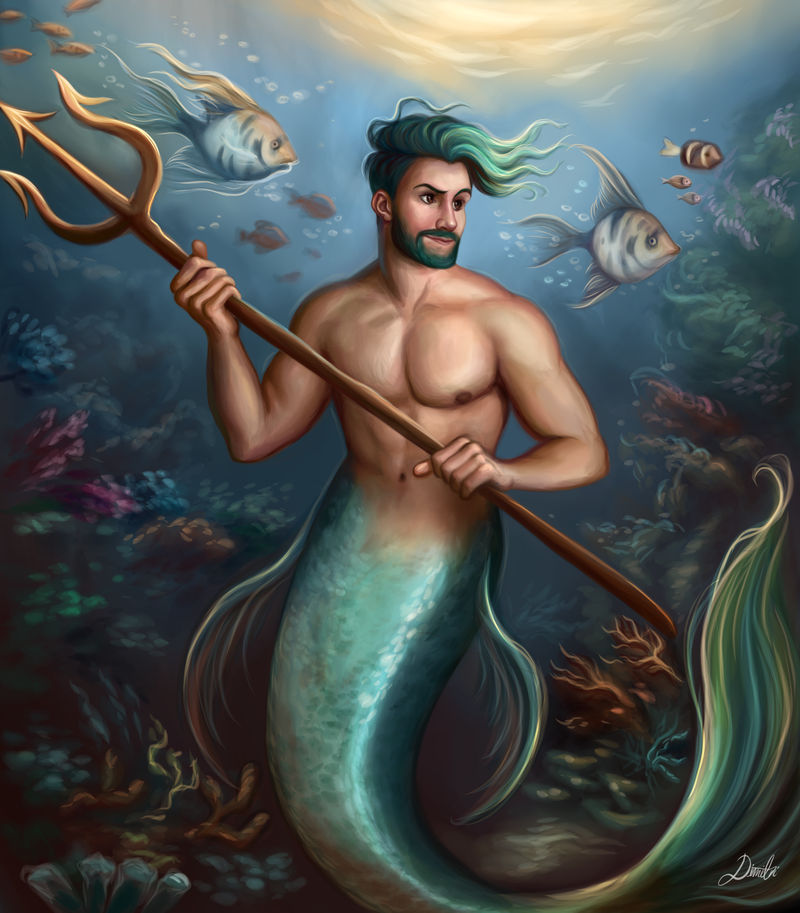 Green Haired Merman By Dim Draws On DeviantArt green-haired-merman-by-dim-draws-on-deviantart