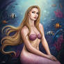 Mermaid Portrait Commission