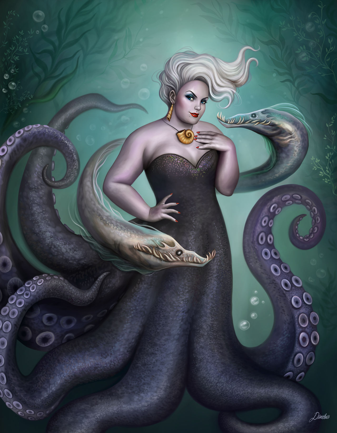 Sea Witch by Dim-Draws on DeviantArt