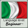 Italian  Beginner