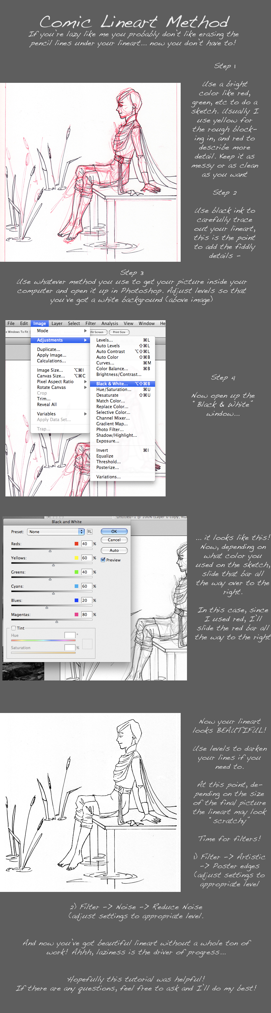 Easy Lineart Tutorial