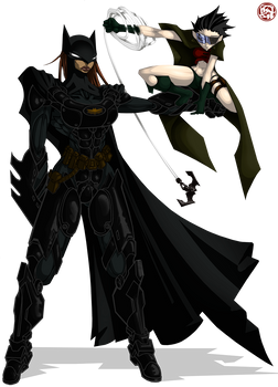 Batwoman and Lark