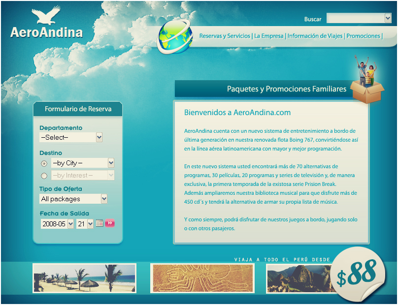 . Aeroandina WEB