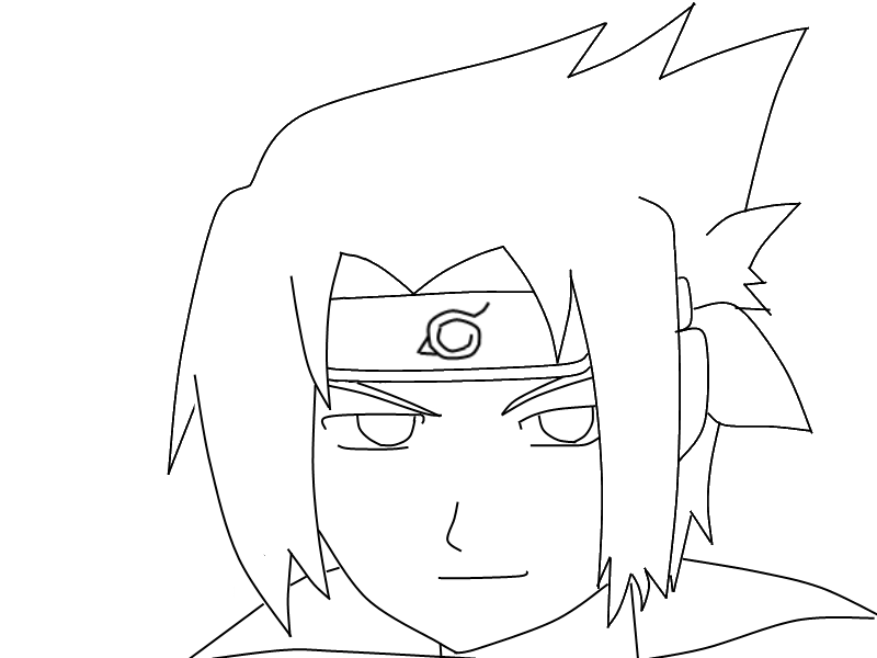 Sasuke Line Trace sasuke line-art by D3mon-Chaos on DeviantArt