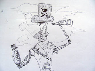 Early Robot Pirate