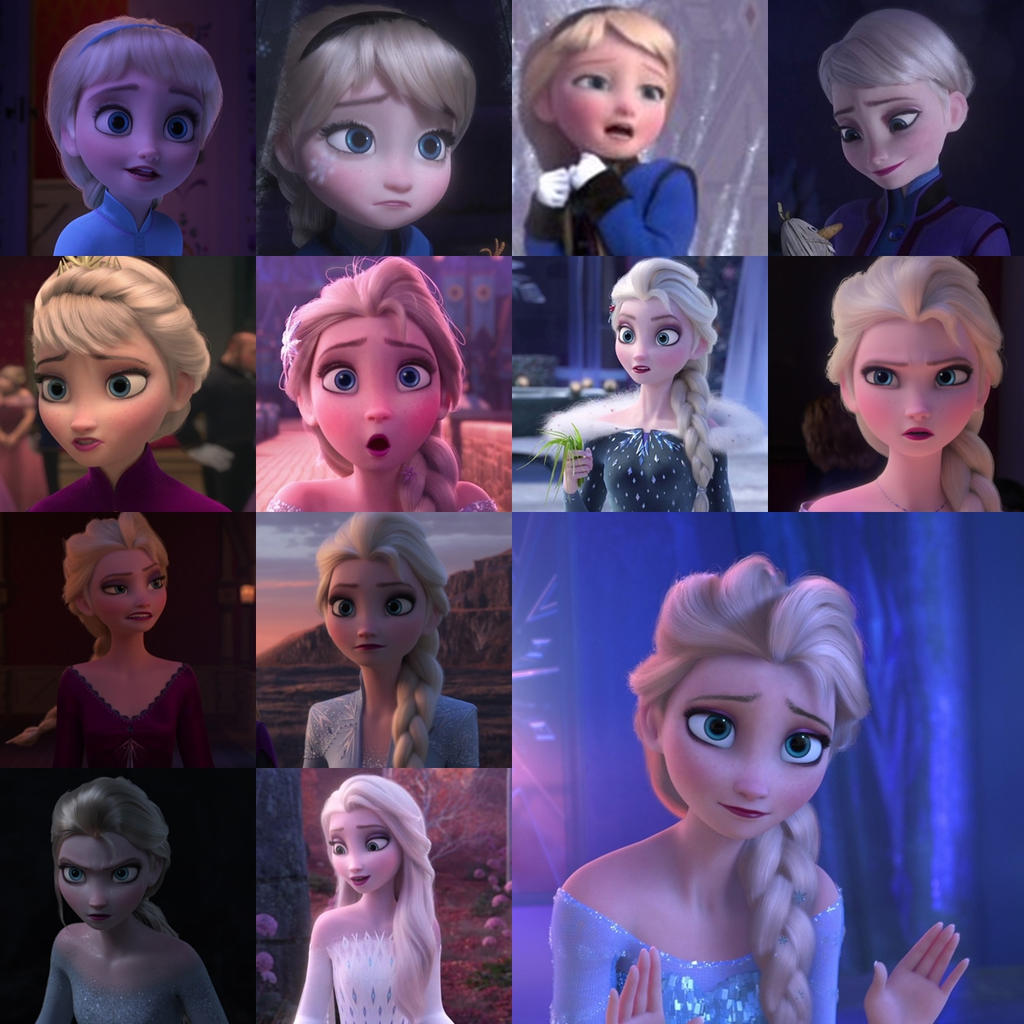 Elsa Evolution by alicendy on DeviantArt