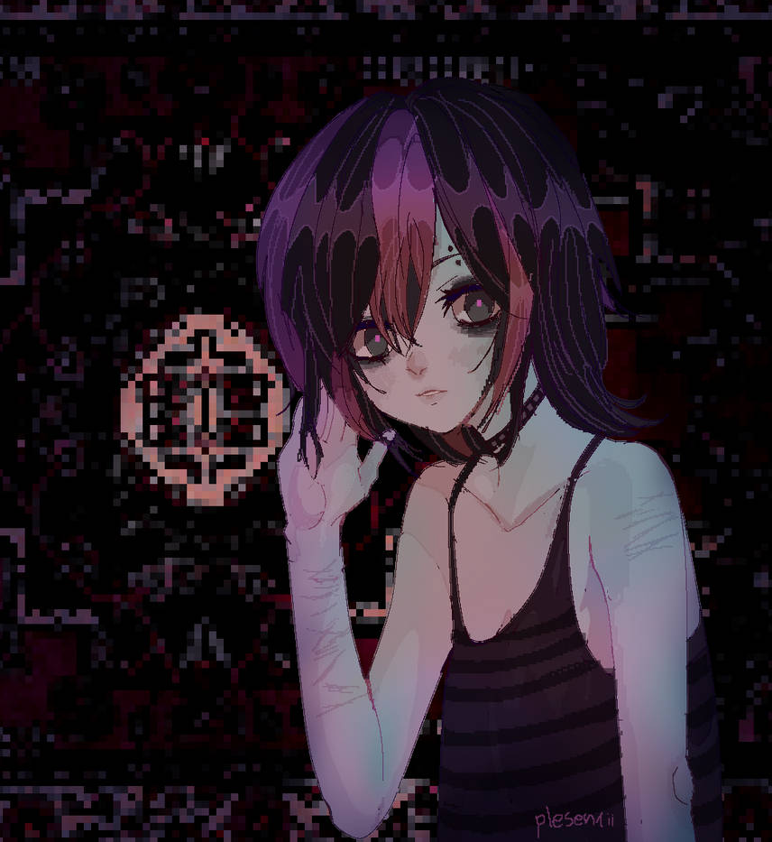 My anime emo girl by plesen1ii on DeviantArt