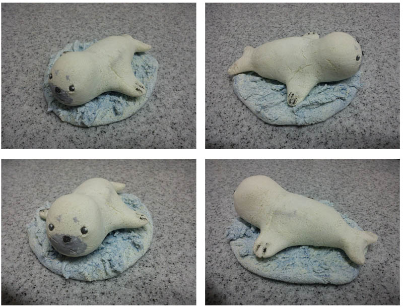 Salt Dough seal pup by Swadloon on DeviantArt Salt Dough seal pup by Swadloon on DeviantArt
