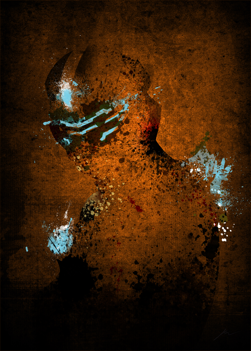 Paint Splatter Dead Space