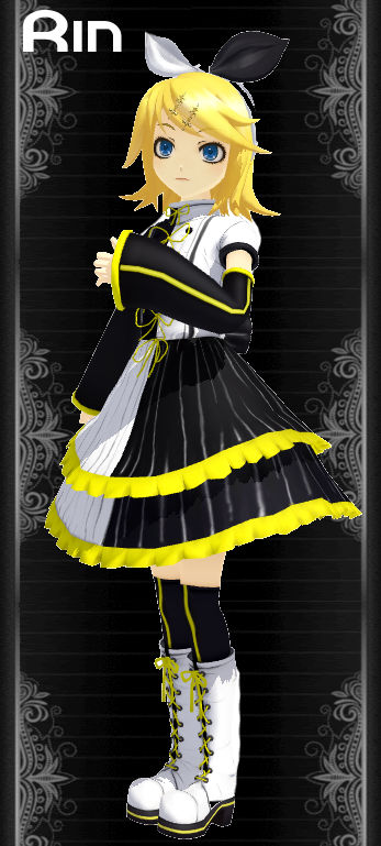 Rin Kagamine MMD by CakeTropics on DeviantArt