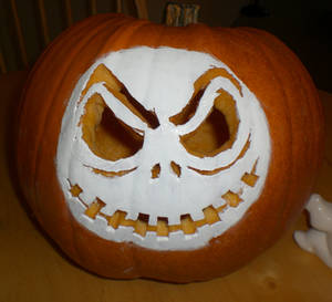 Jack Skellington Pumpkin-2011