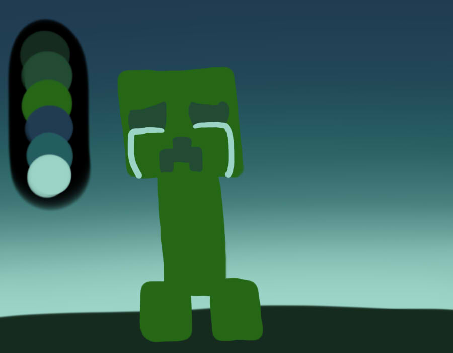 Day 30 - Sad Creeper Wants a Friend by ZephyrCentauri on DeviantArt