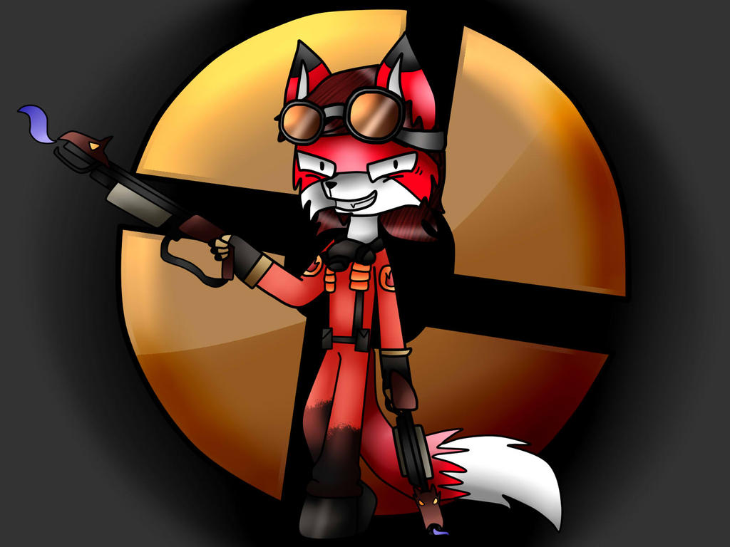Pyrofox Pyro Fox - Request by PirateEnderFox on DeviantArt