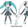 Miku outfit design