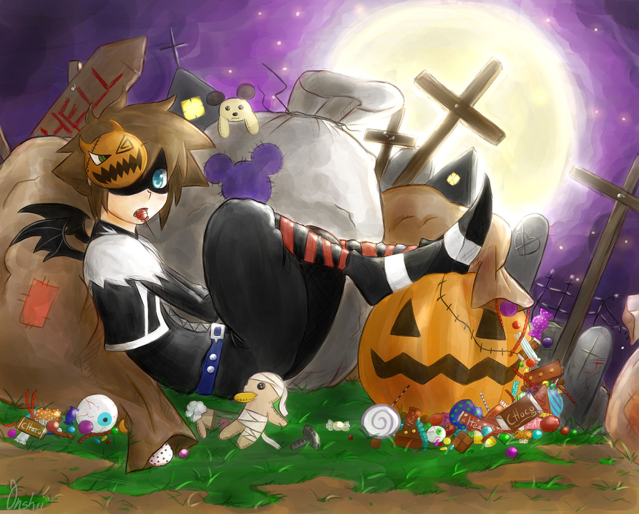 Kingdom Hearts Halloween 2012!
