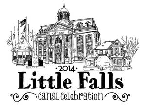 2014 Little Falls NY Canal Celebration Logo