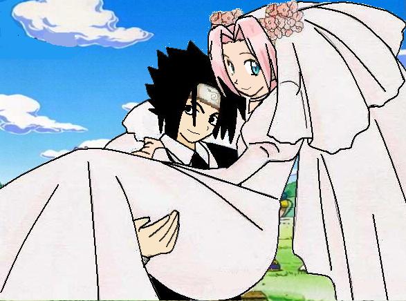 Sasuke y Sakura by lluviaemosa on DeviantArt