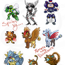 Pokemon Pyramid Sprites Batch #1