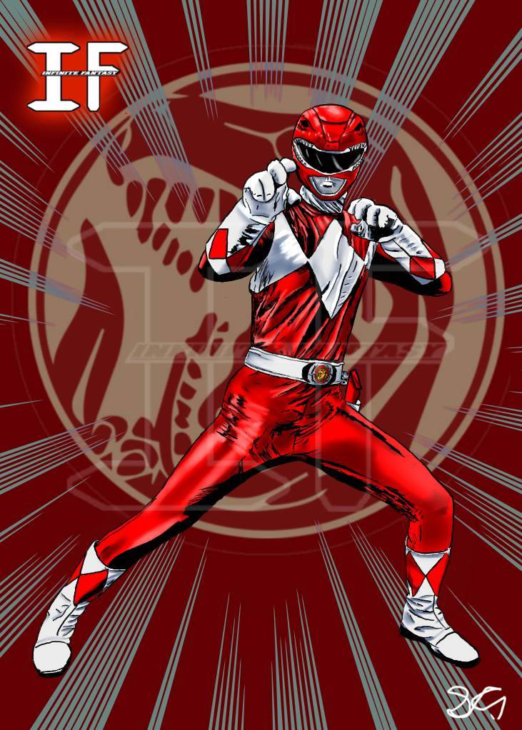 Red Ranger! by InfiniteFantasyIF on DeviantArt