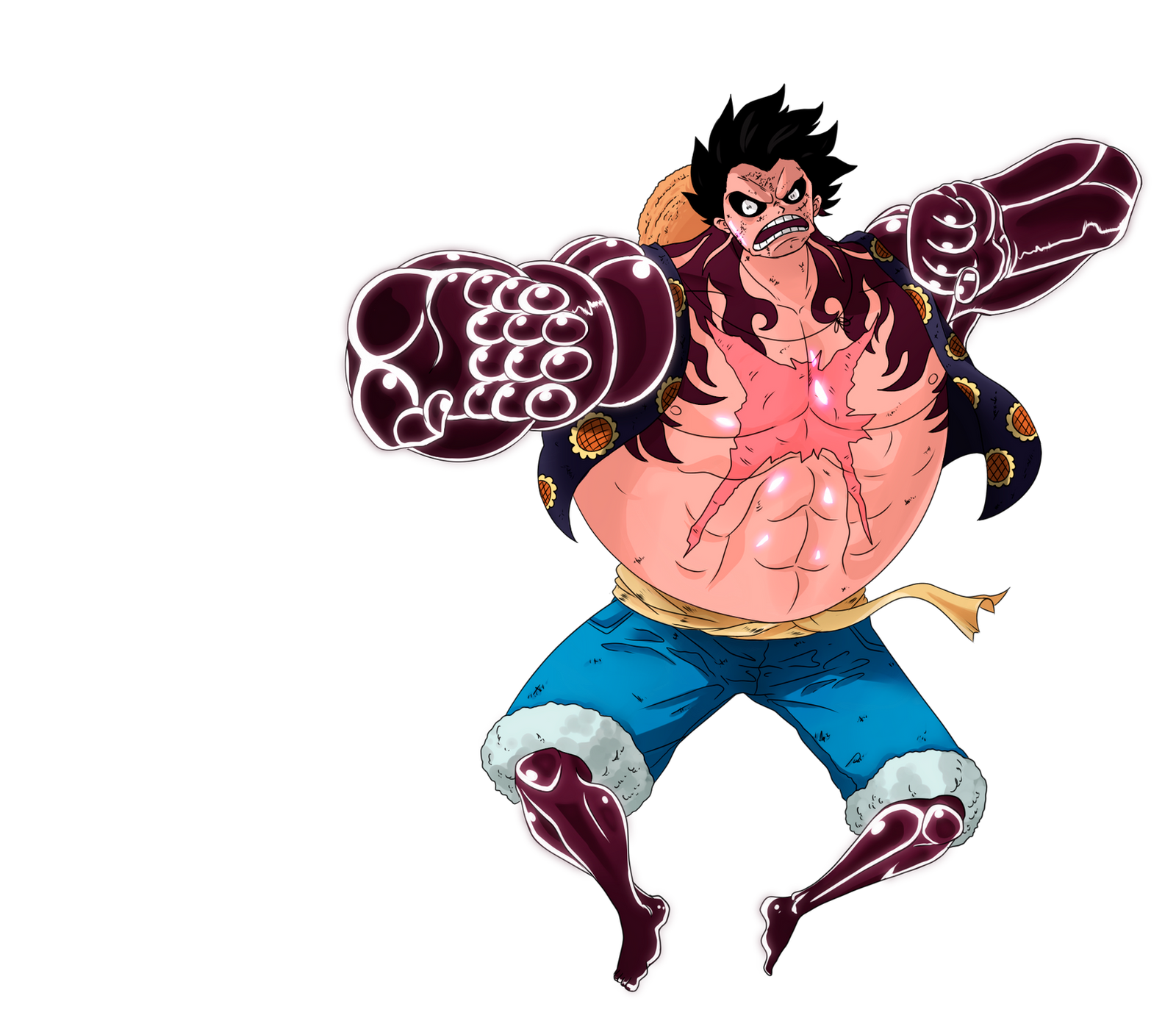 Luffy gear fourth by KekoArt97 on DeviantArt