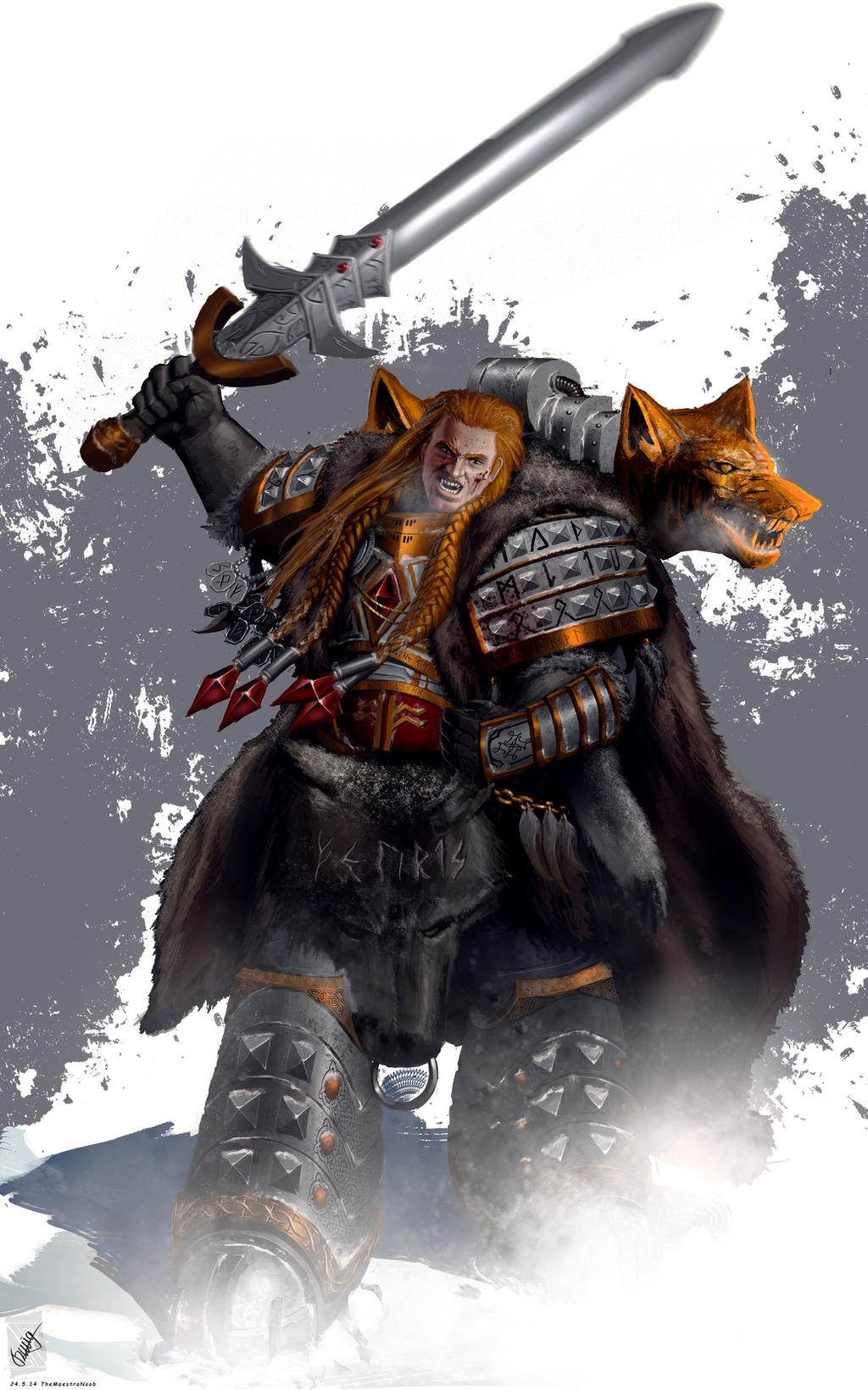 Russ Character Leman Russ by TheMaestroNoob on DeviantArt