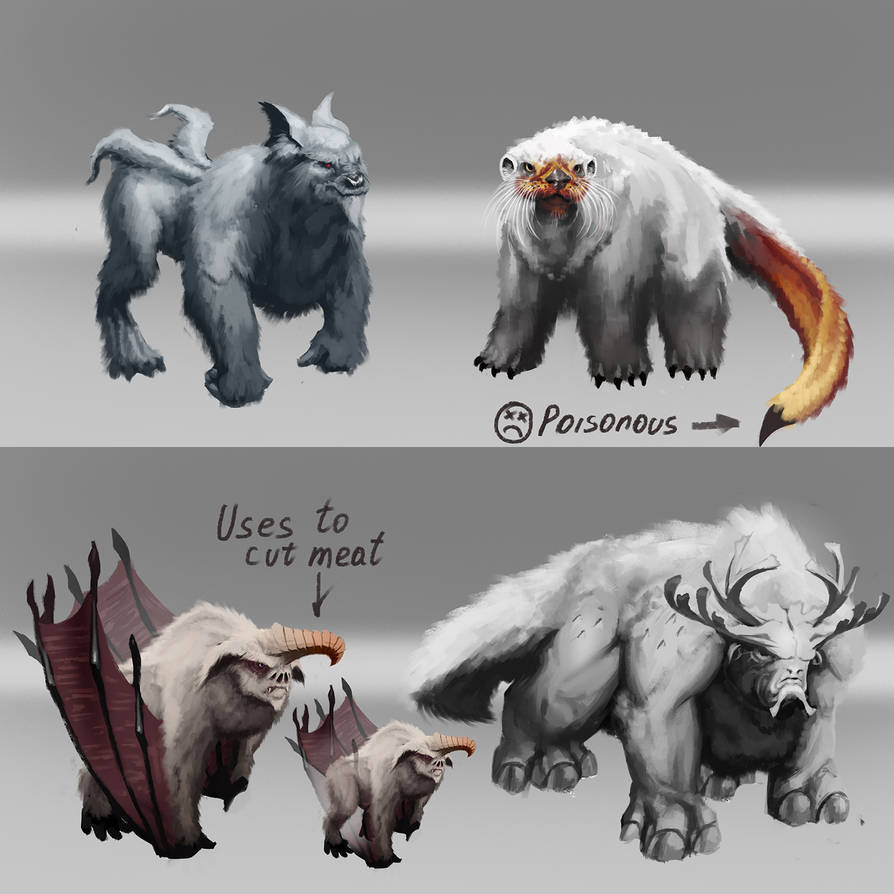 Beast concept by TheMaestroNoob on DeviantArt