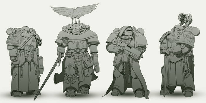 Dark Angels re-design.