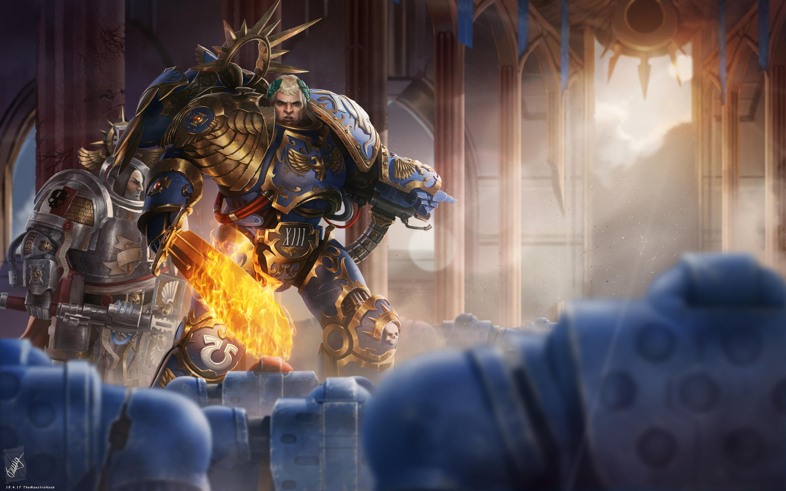 Roboute Guilliman, Lord of Ultramar. by TheMaestroNoob on DeviantArt