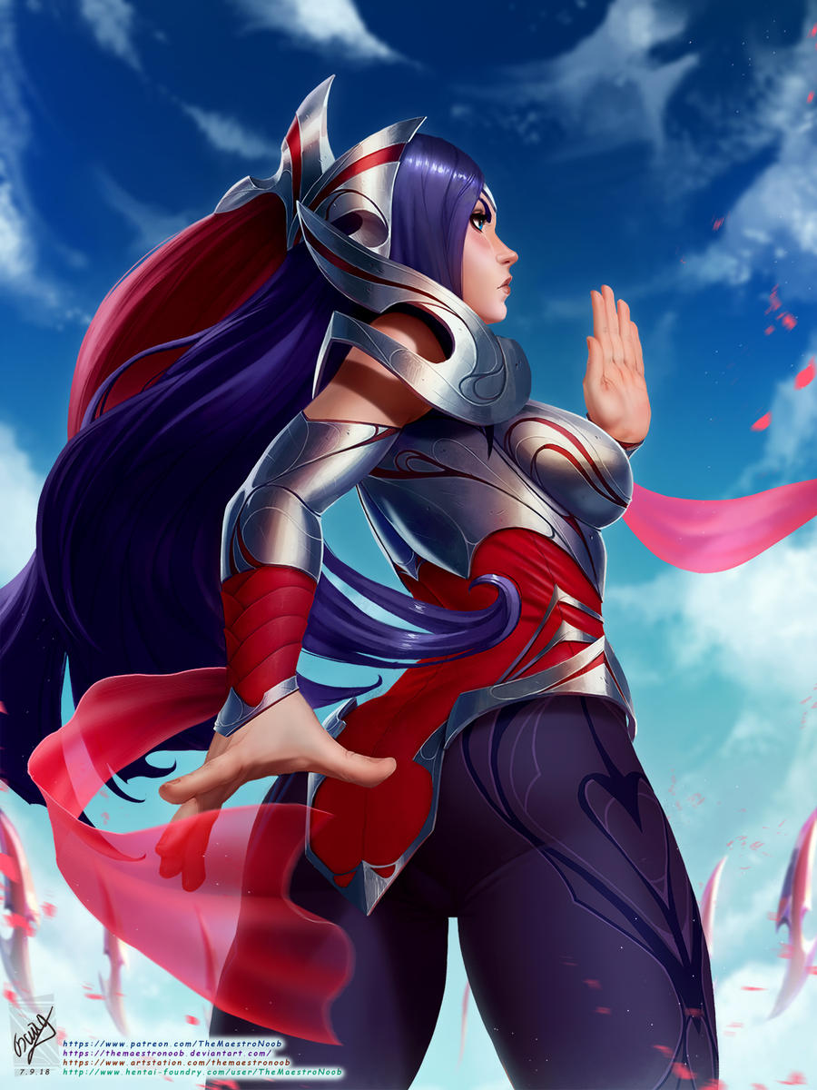 Irelia by TheMaestroNoob on DeviantArt