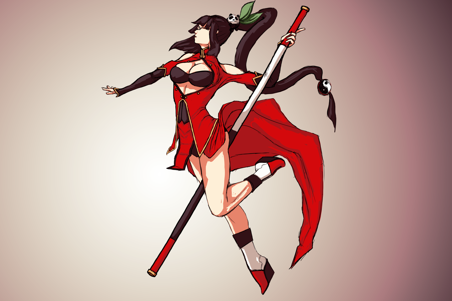 Litchi Faye Ling color sketch