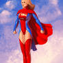 Commission: Supergirl Custom Pinup