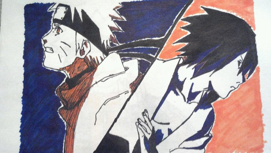 Naruto vs. Sasuke :D