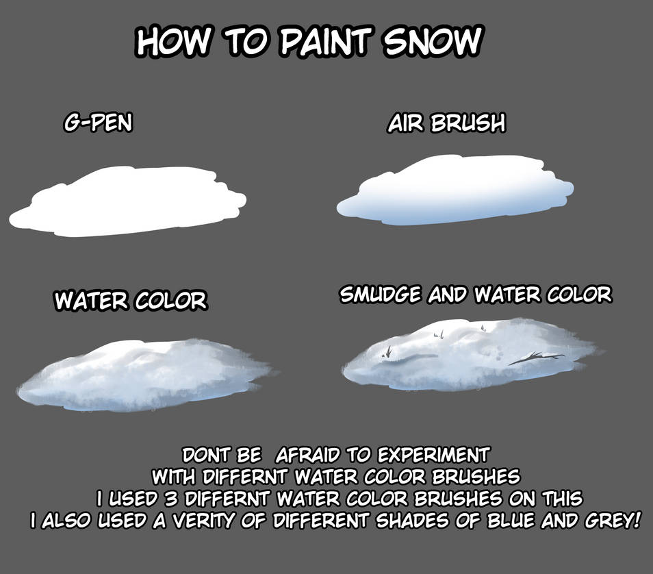 How To Draw Snow by Alice-Asylum on DeviantArt