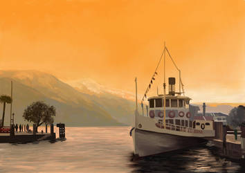 Lake Garda Paint