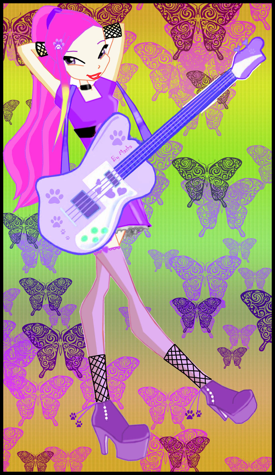 Death Rock Roxy Drawing Roxy Rock by SelinTayler on DeviantArt