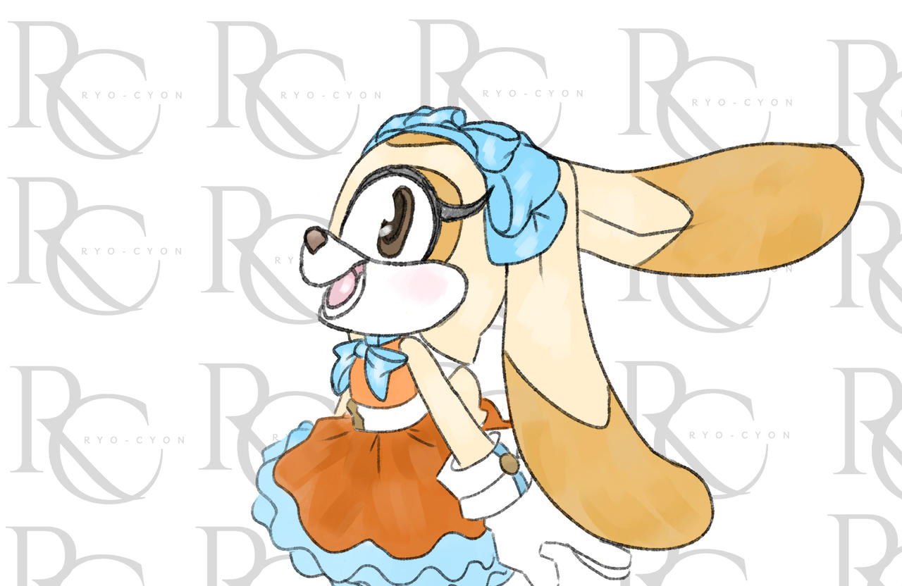 Cream the Rabbit by Ryo-Cyon on DeviantArt