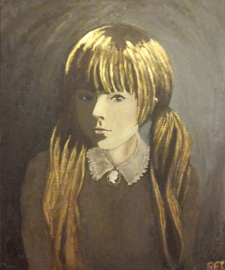 Portrait of a Victorian Girl