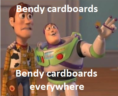 Bendy Cardboards