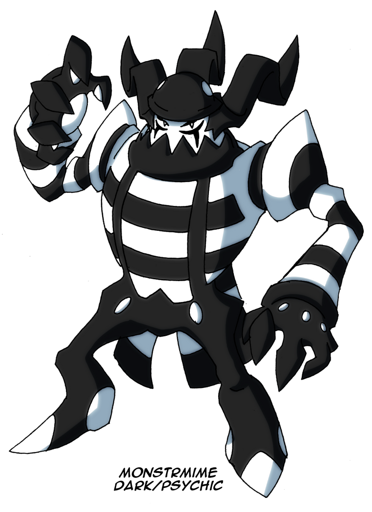Collab: Fakemon - Monstrmime by DrCrafty on DeviantArt