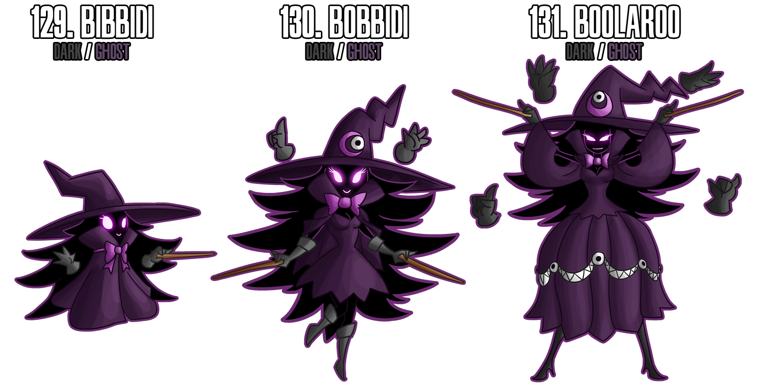 Fakemon: 129 - 131