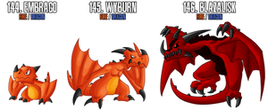 Fakemon: 144 - 146