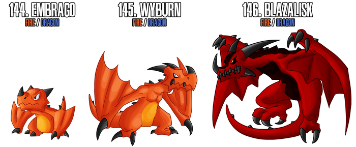 Fakemon: 144 - 146