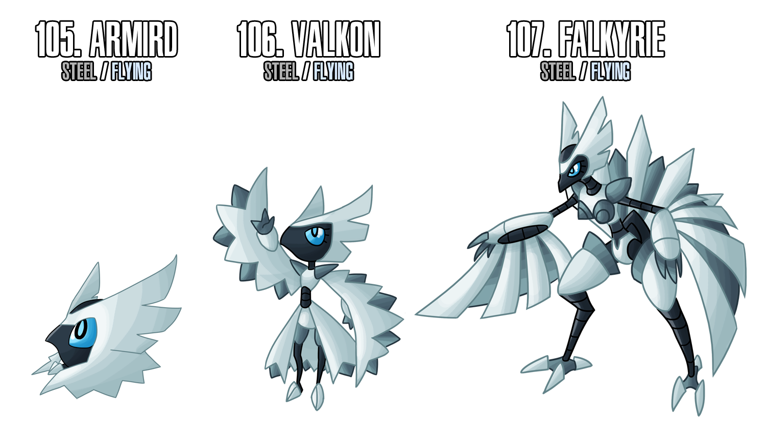 Fakemon: 105 - 107