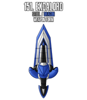 Fakemon: 151 - Legendary Excalibur - Weapon form