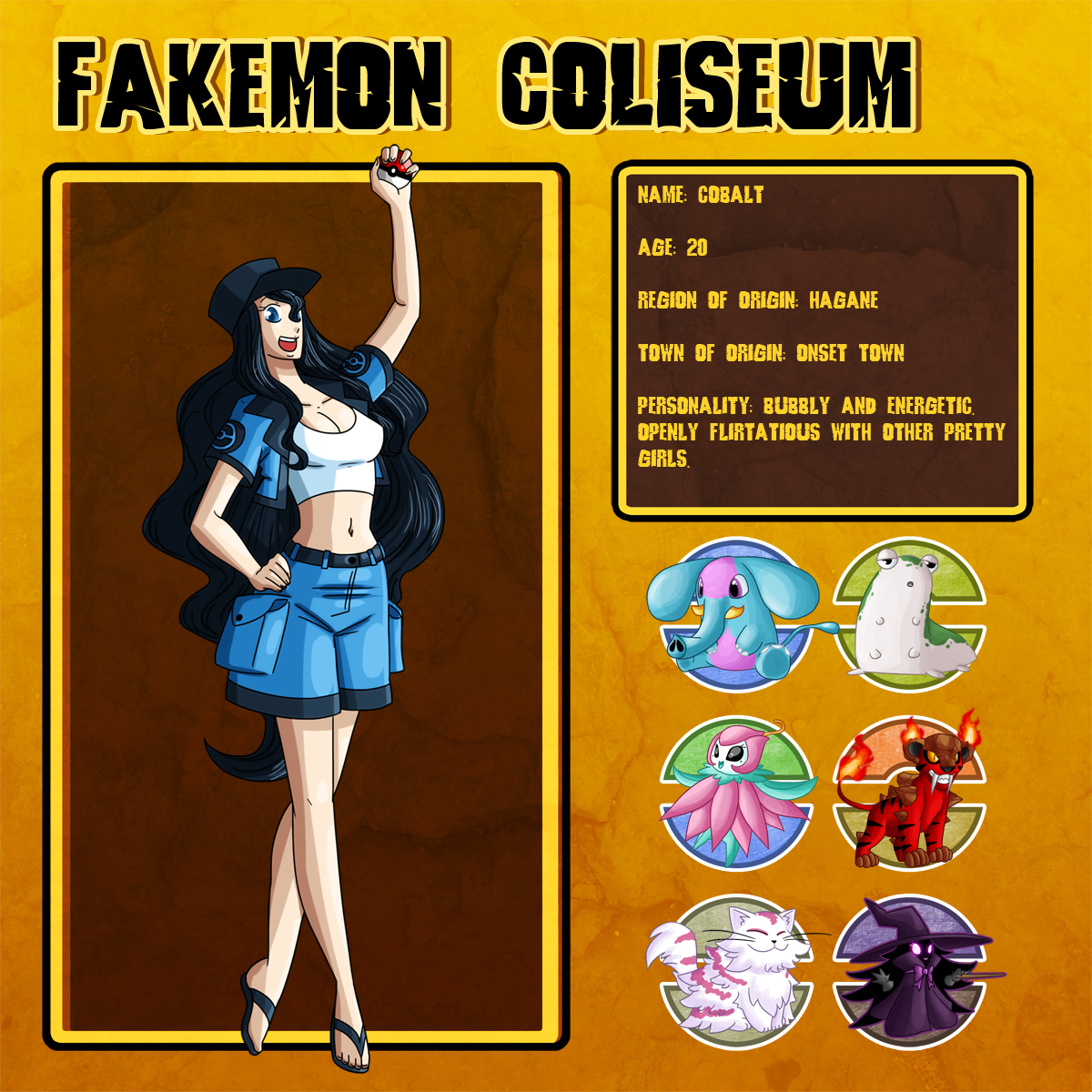 Fakemon Coliseum: Cobalt